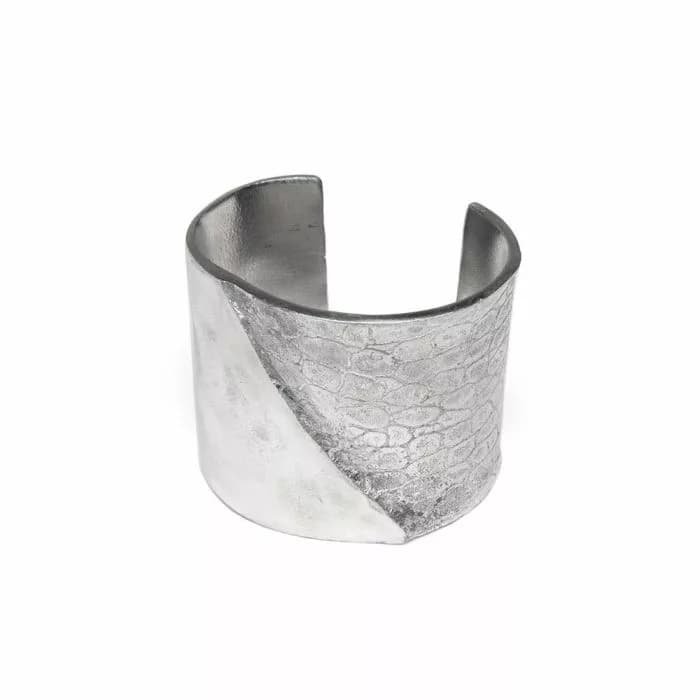 Bracciale fascia liscio e serpente - 1