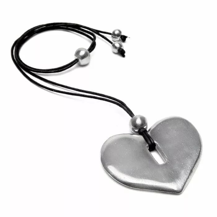 Pendente cuore forato - 1