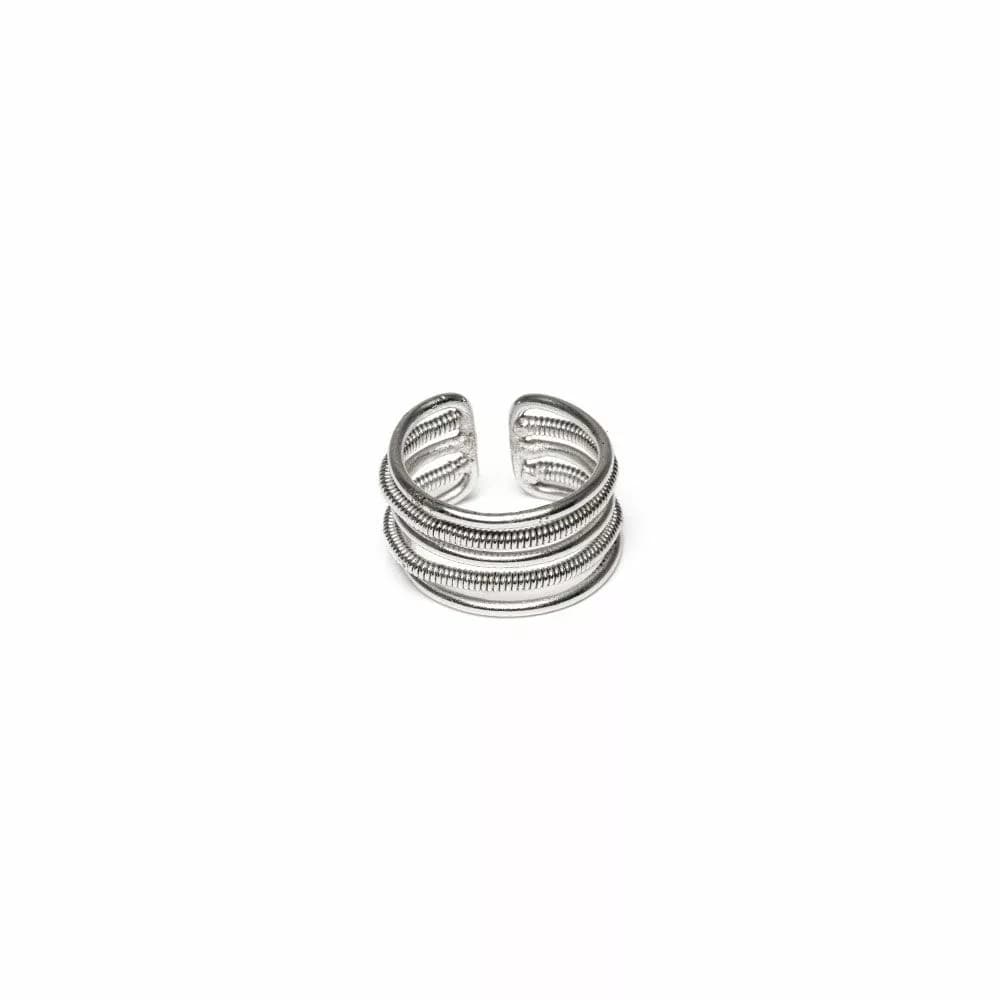 Anello 5 linee texture mix - 1