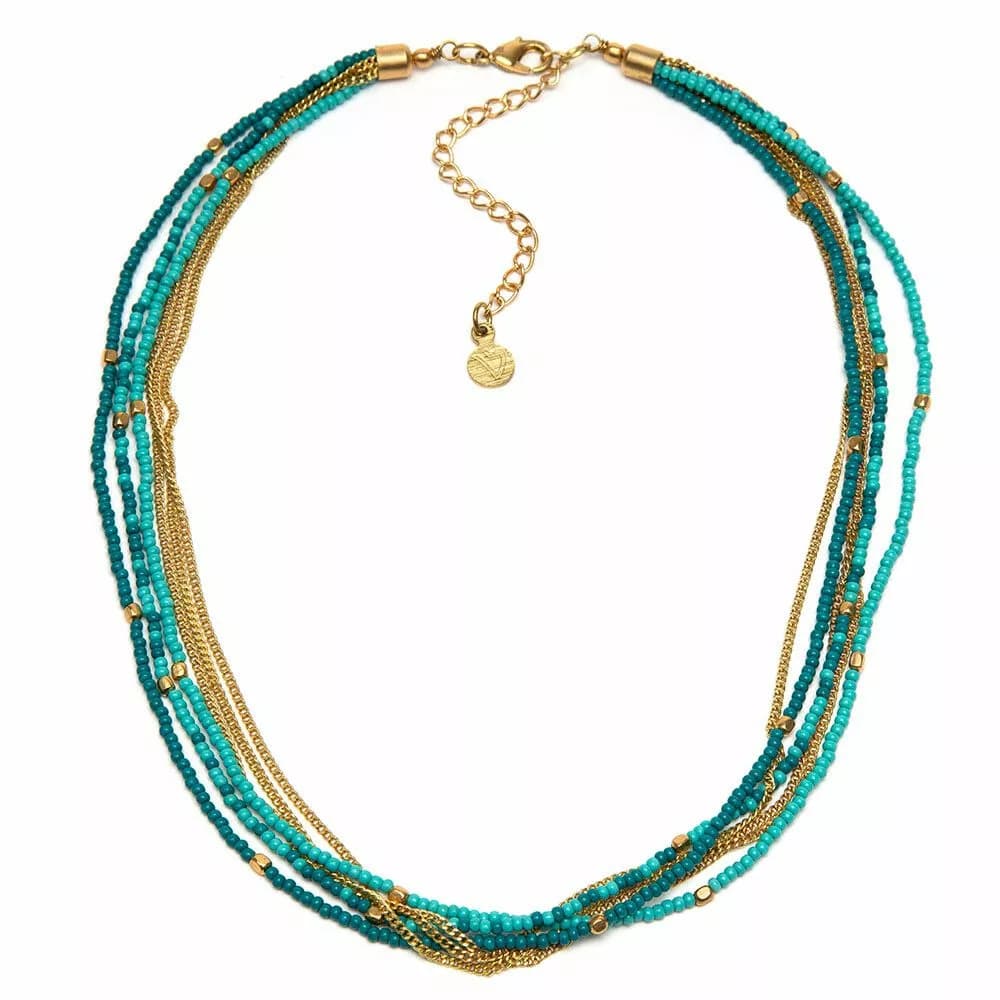 Collana multi fili mix - 1