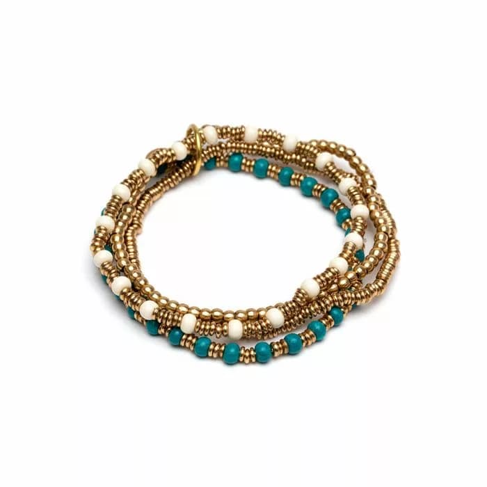 Bracciale elastico 4 fili mix - 1