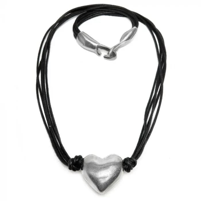 Collana 5 fili cuore - 1