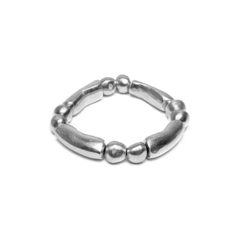 Bracciale elastico sfere e barre - 1