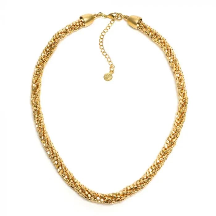Collana tubo mini pepite - 1