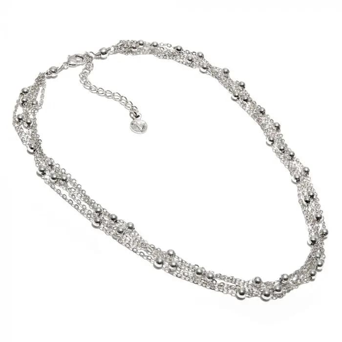 Collana multi catene sfere - 1