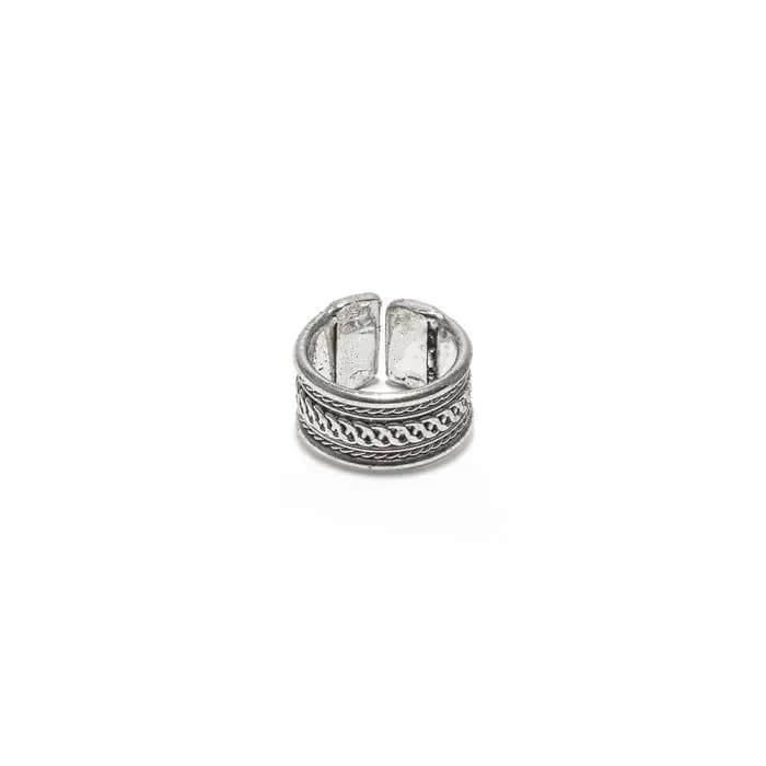 Anello fascia treccia mix - 1