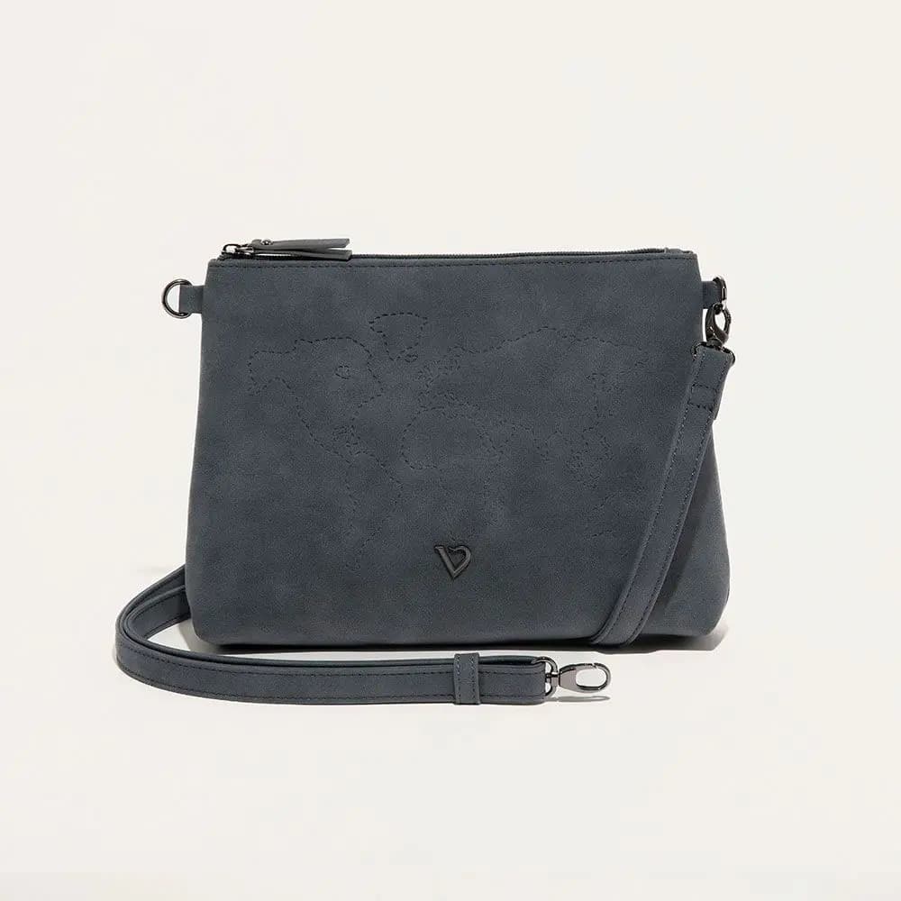 Pochette Waterfall Grigio - 1