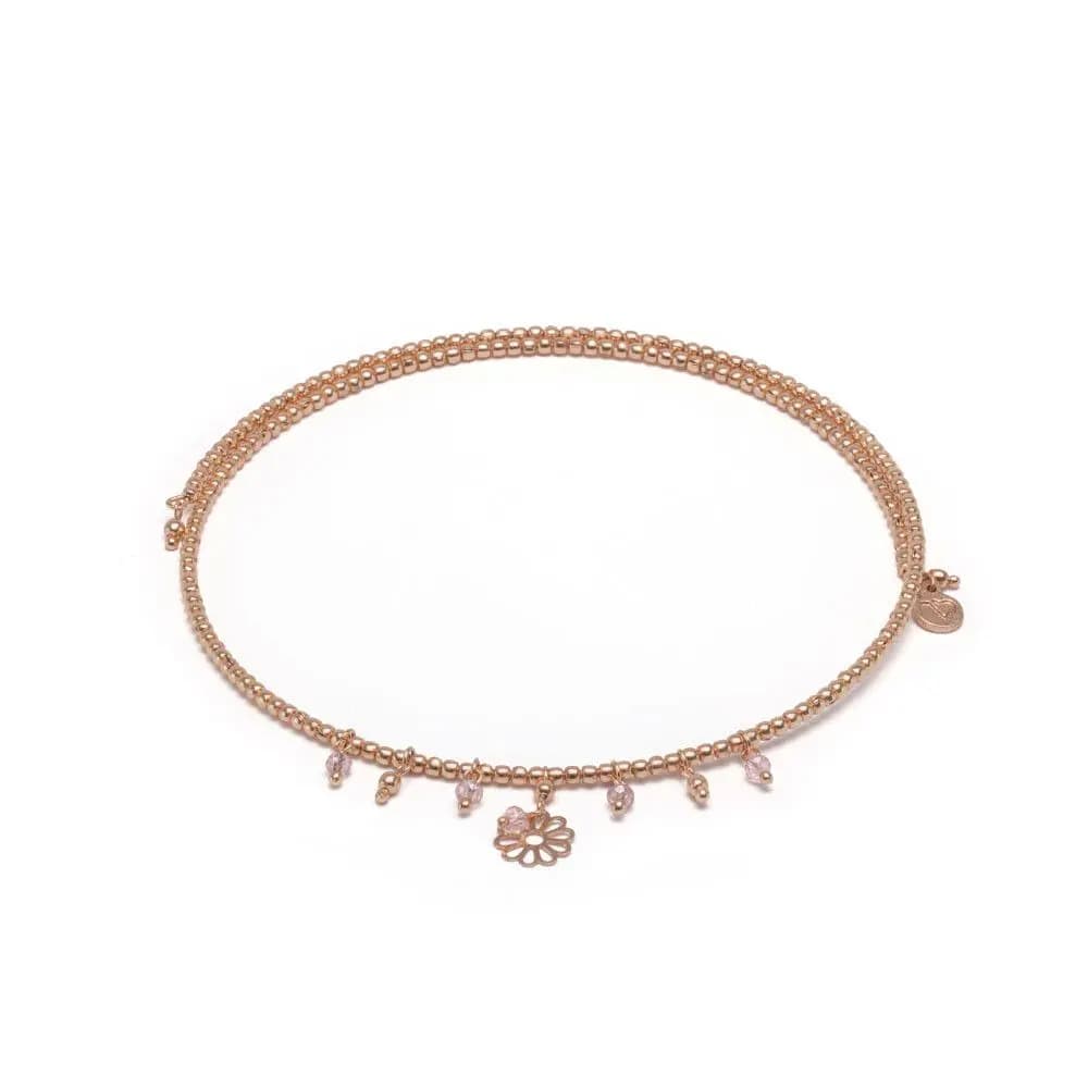 Girocollo chocker cristalli - 1
