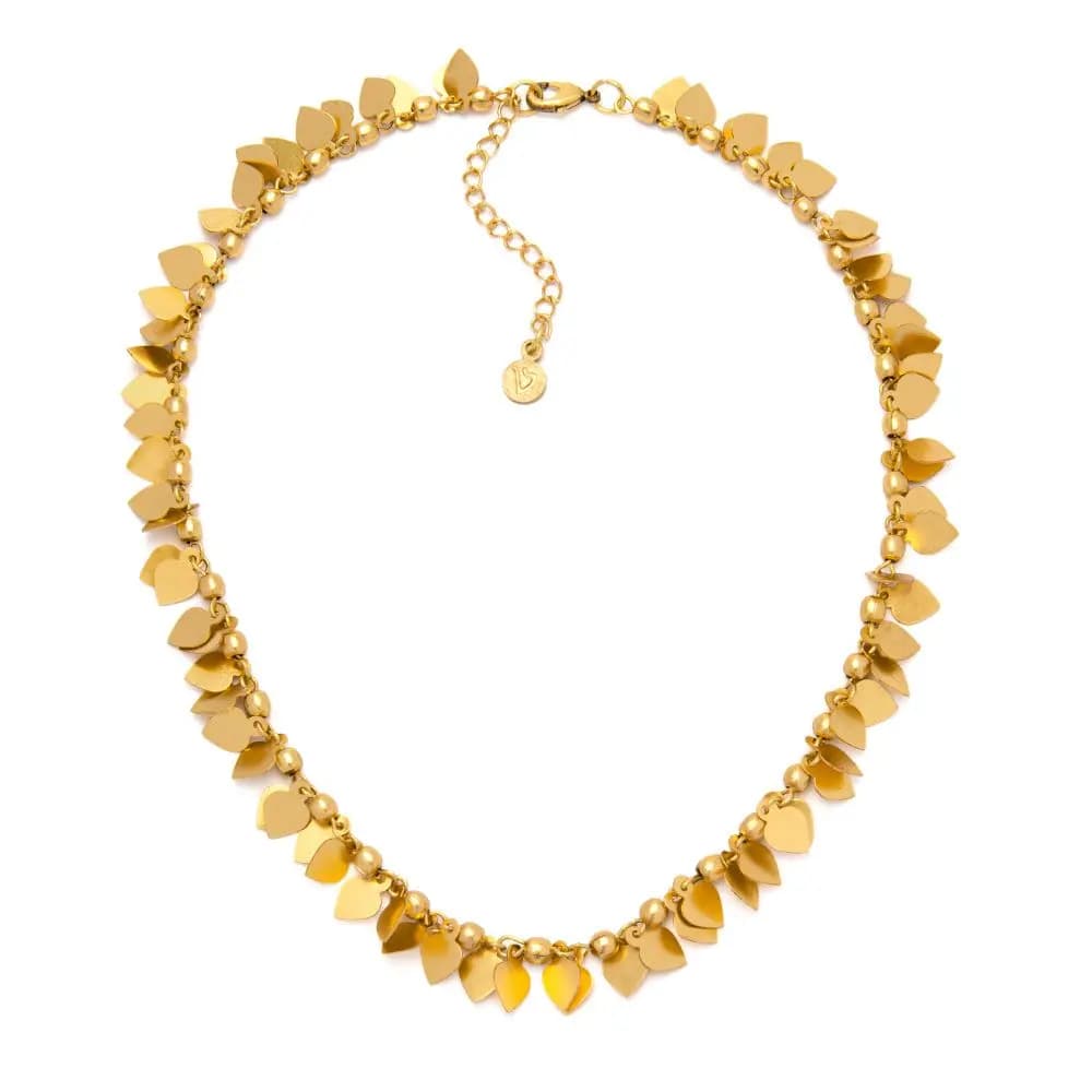 Collana multi cuori piatti - 1