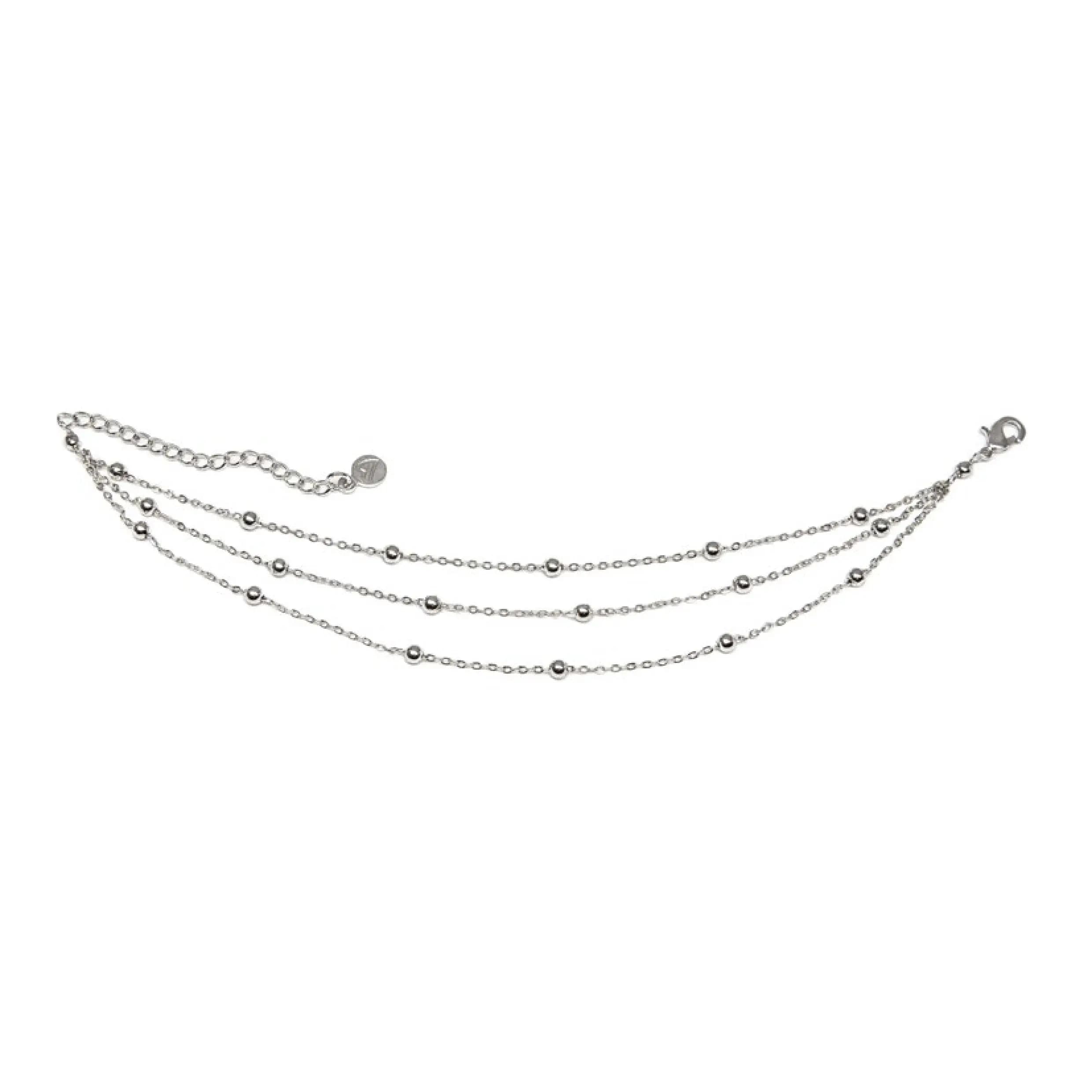 Cavigliera 3 catene sfere