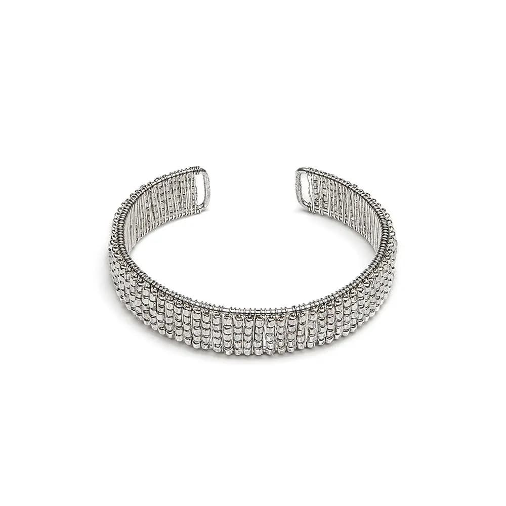 Bracciale fascia micro pepite - 1