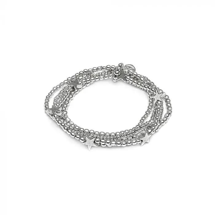 Bracciale elastico 5 fili mix stelle - 1