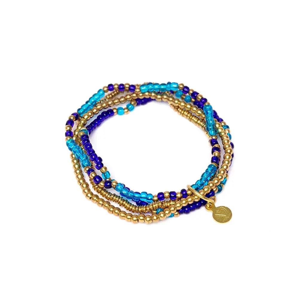 Bracciale elastico 4 fili mix - 1