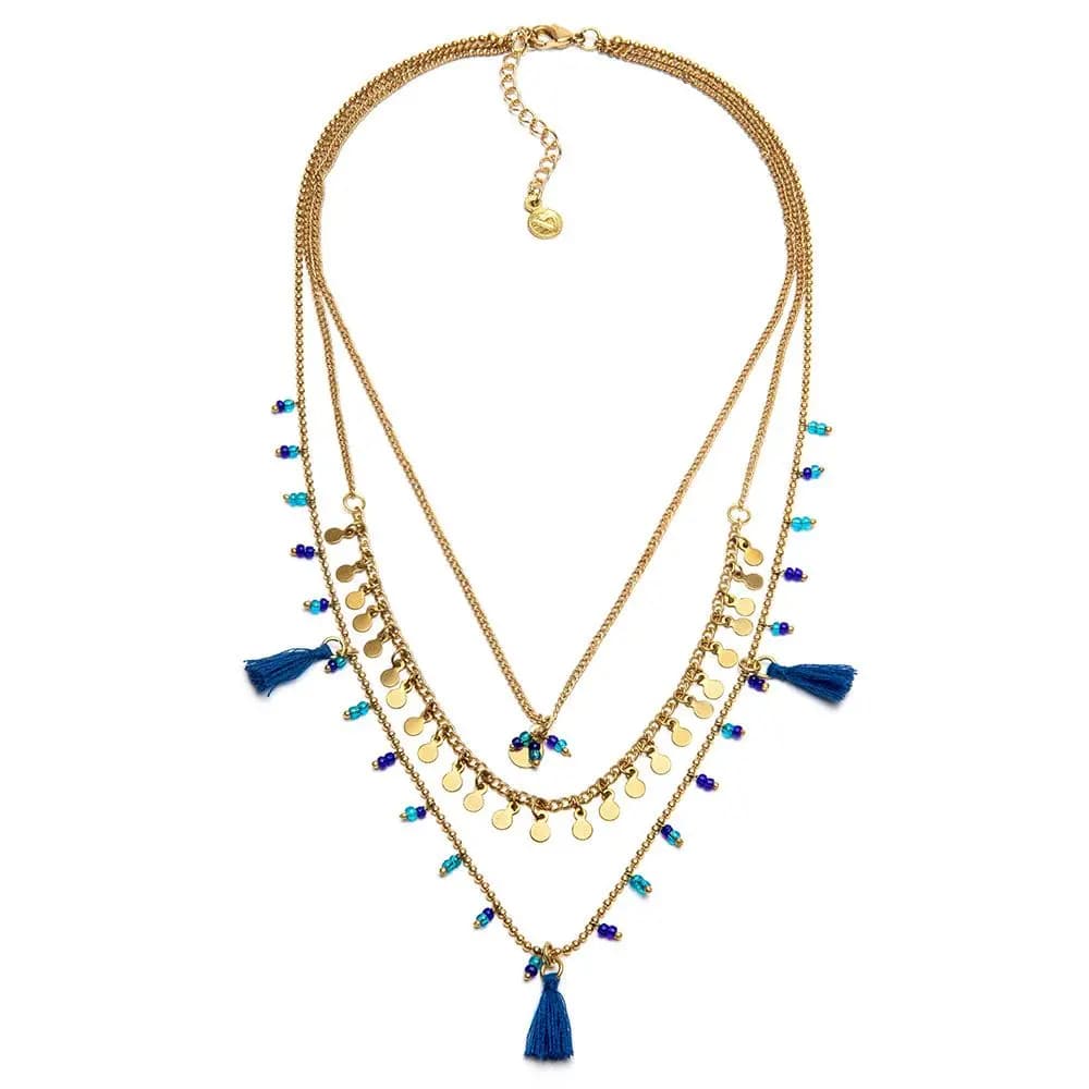 Collana 3 catene mix - 1