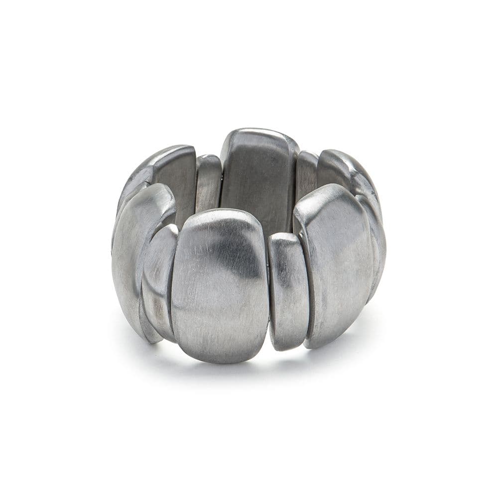Bracciale elastico placche bombate - 1
