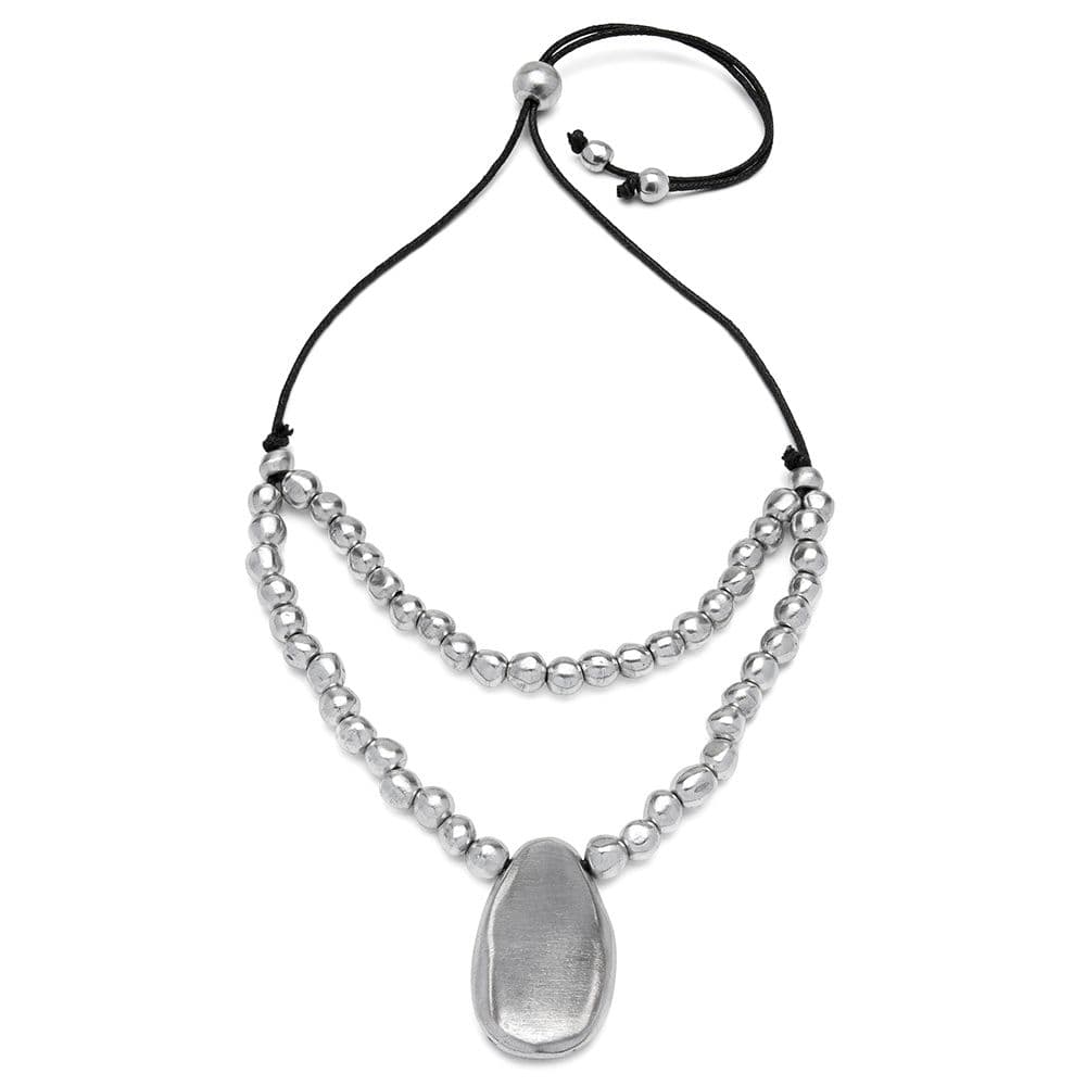 Collana 2 fili sfere - 1
