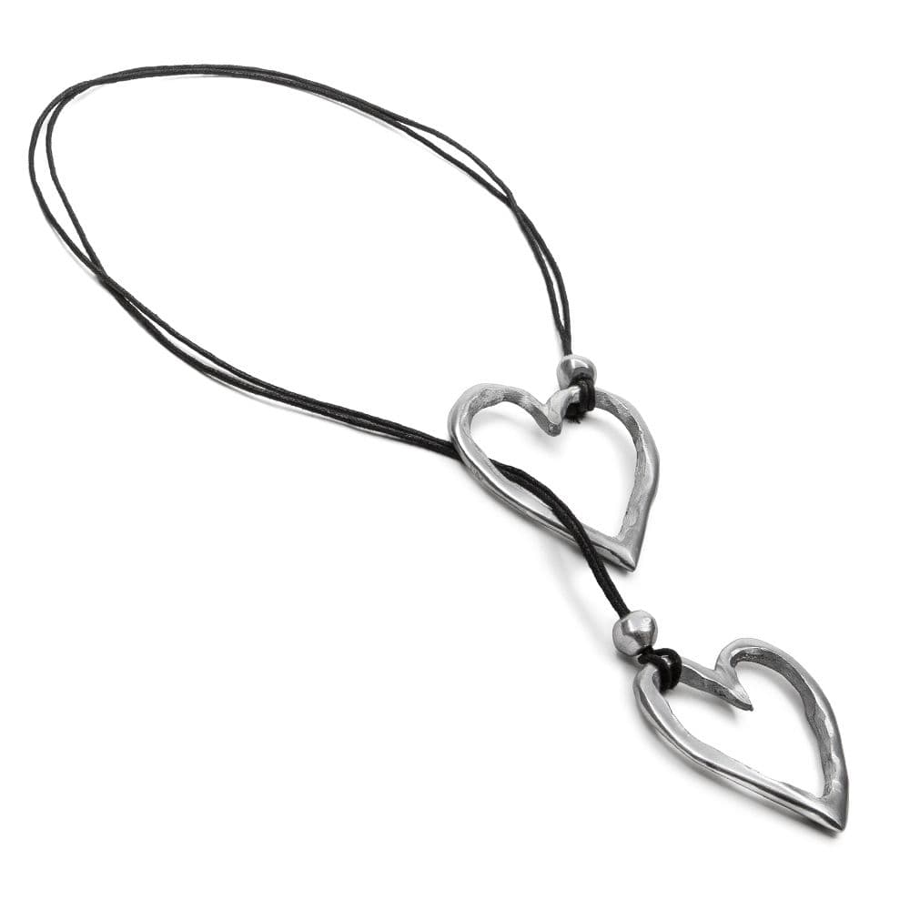 Pendente 2 cuori - 1