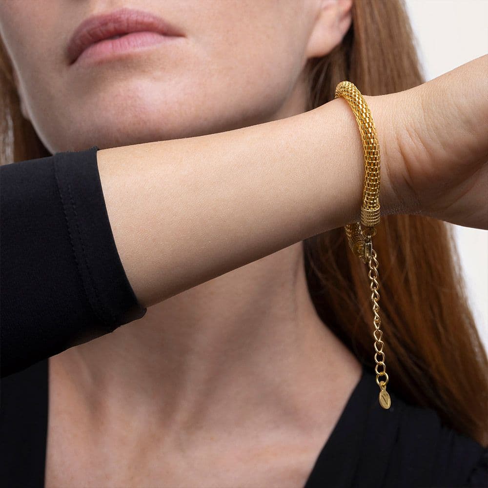 Bracciale serpente tondo - 2