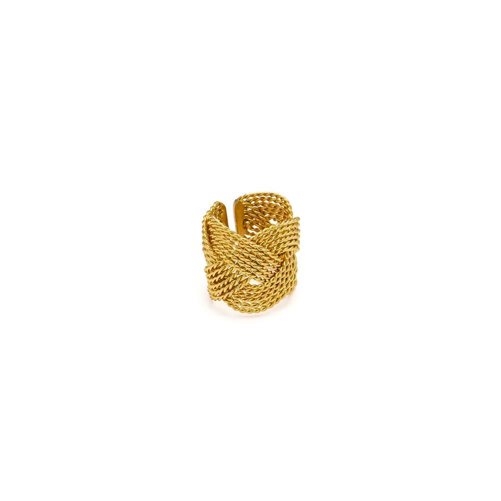Anello intrecciato - 1