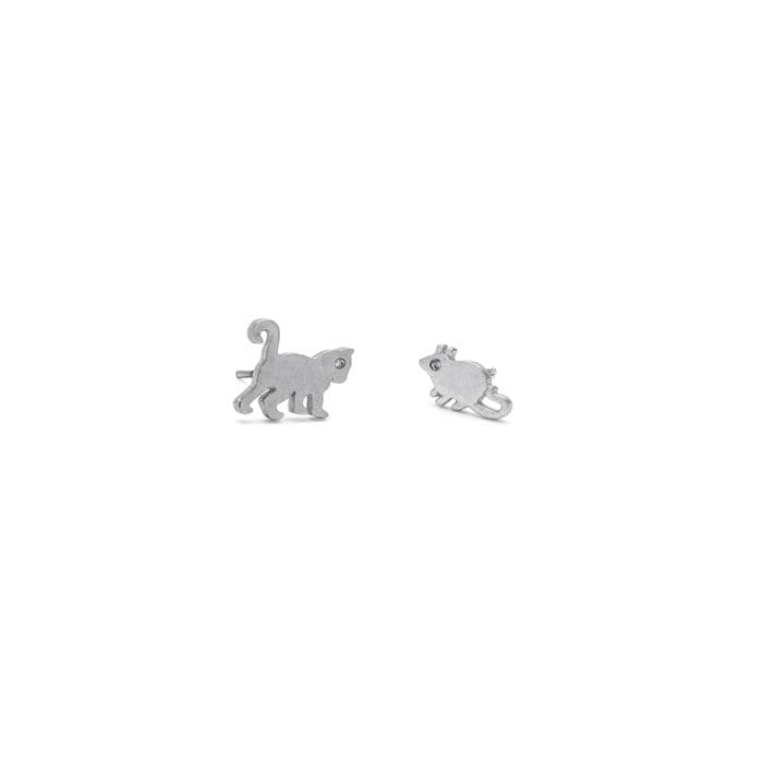 Orecchini gatto/topo - 2