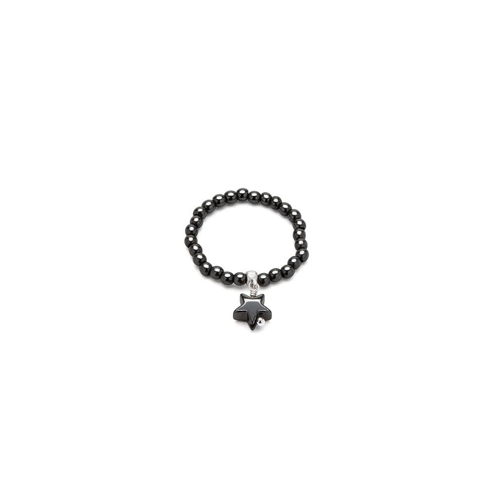 Anello elastico stella pendente - 1