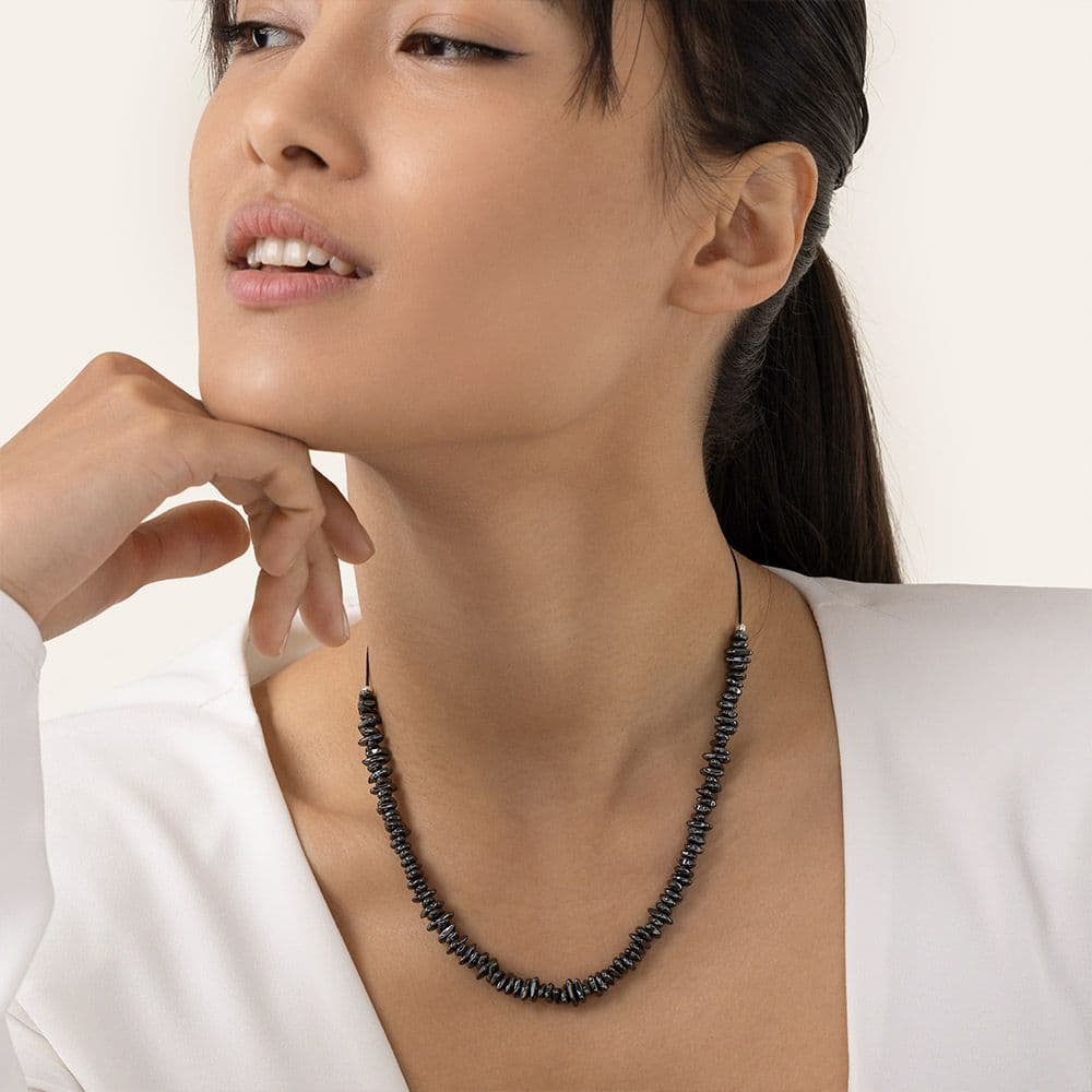 Collana regolabile ciottoli - 2