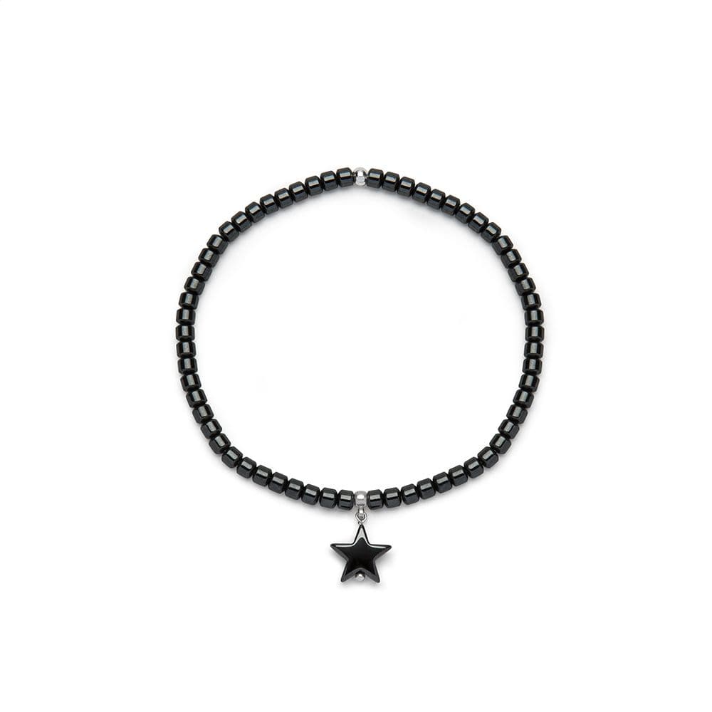 Bracciale elastico stella pendente - 1