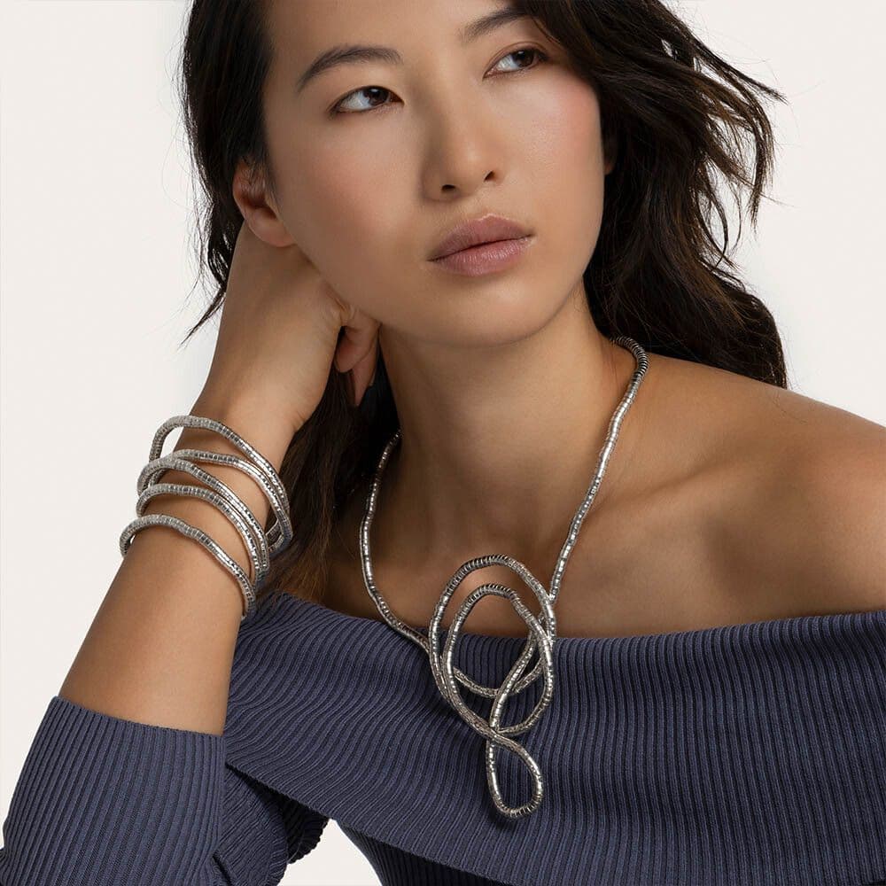 Bracciale/Collana serpente vintage - 2