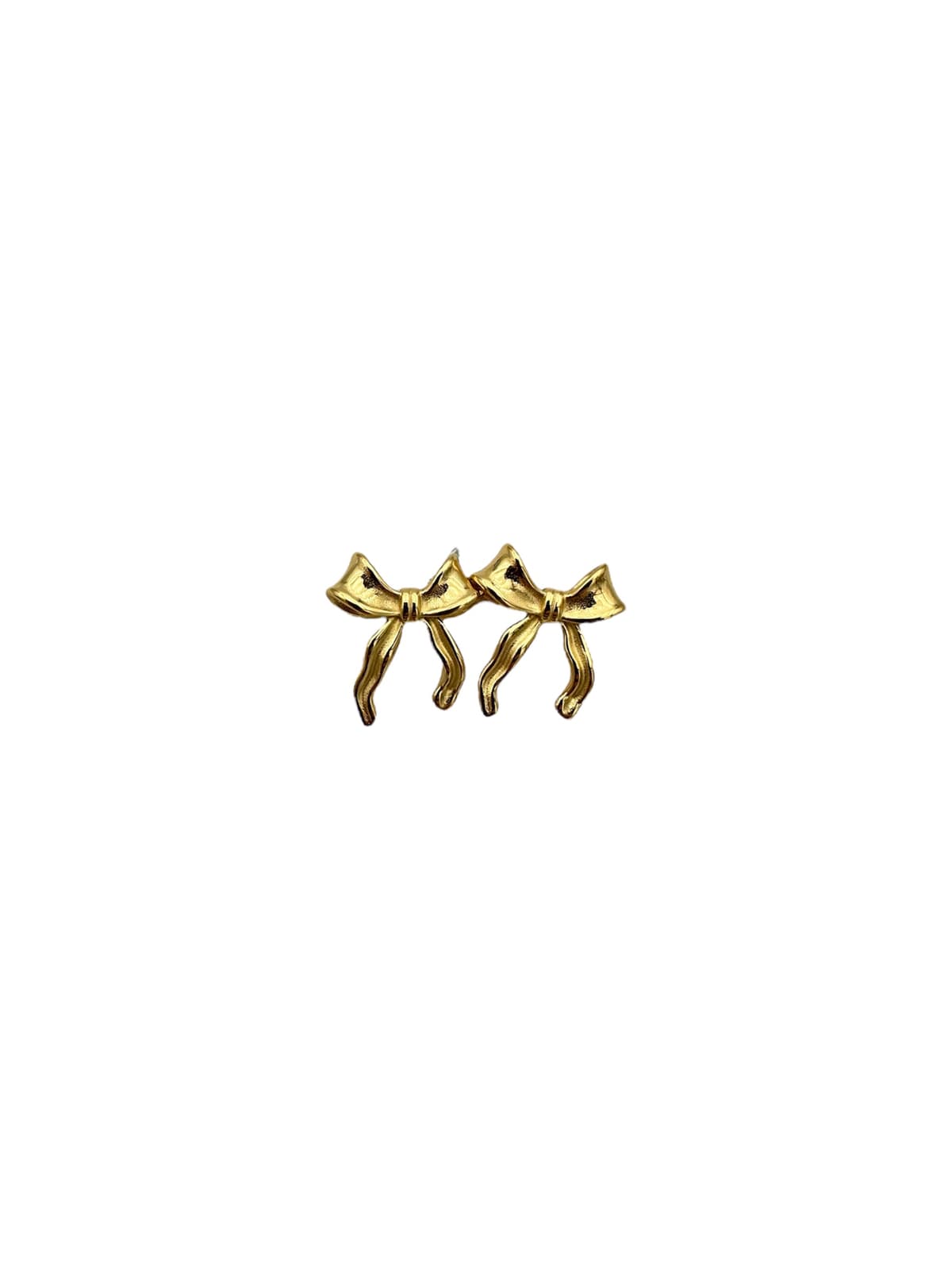 Orecchini fiocco gold - 1
