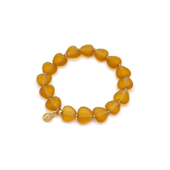 Bracciale elastico cuori medi - 1