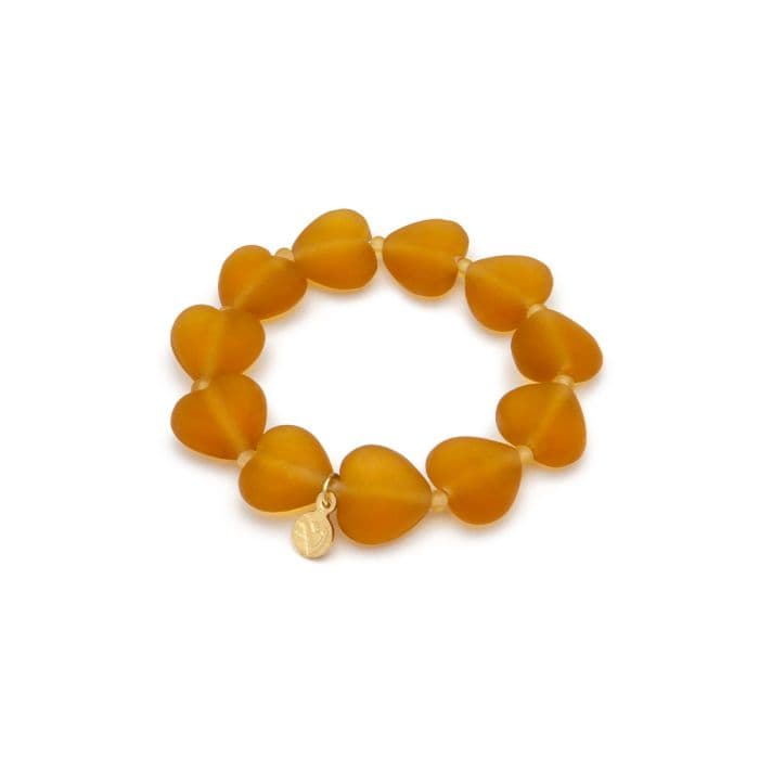 Bracciale elastico cuori - 1