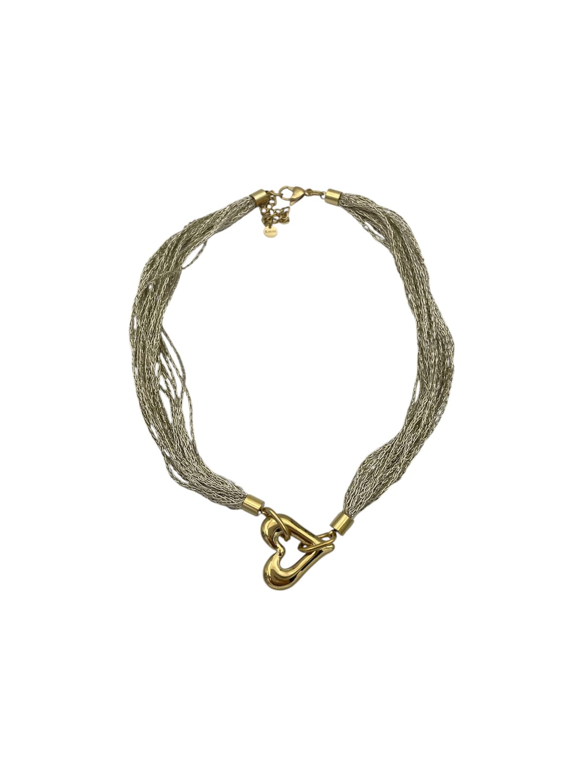 Collana cuore gold - 1