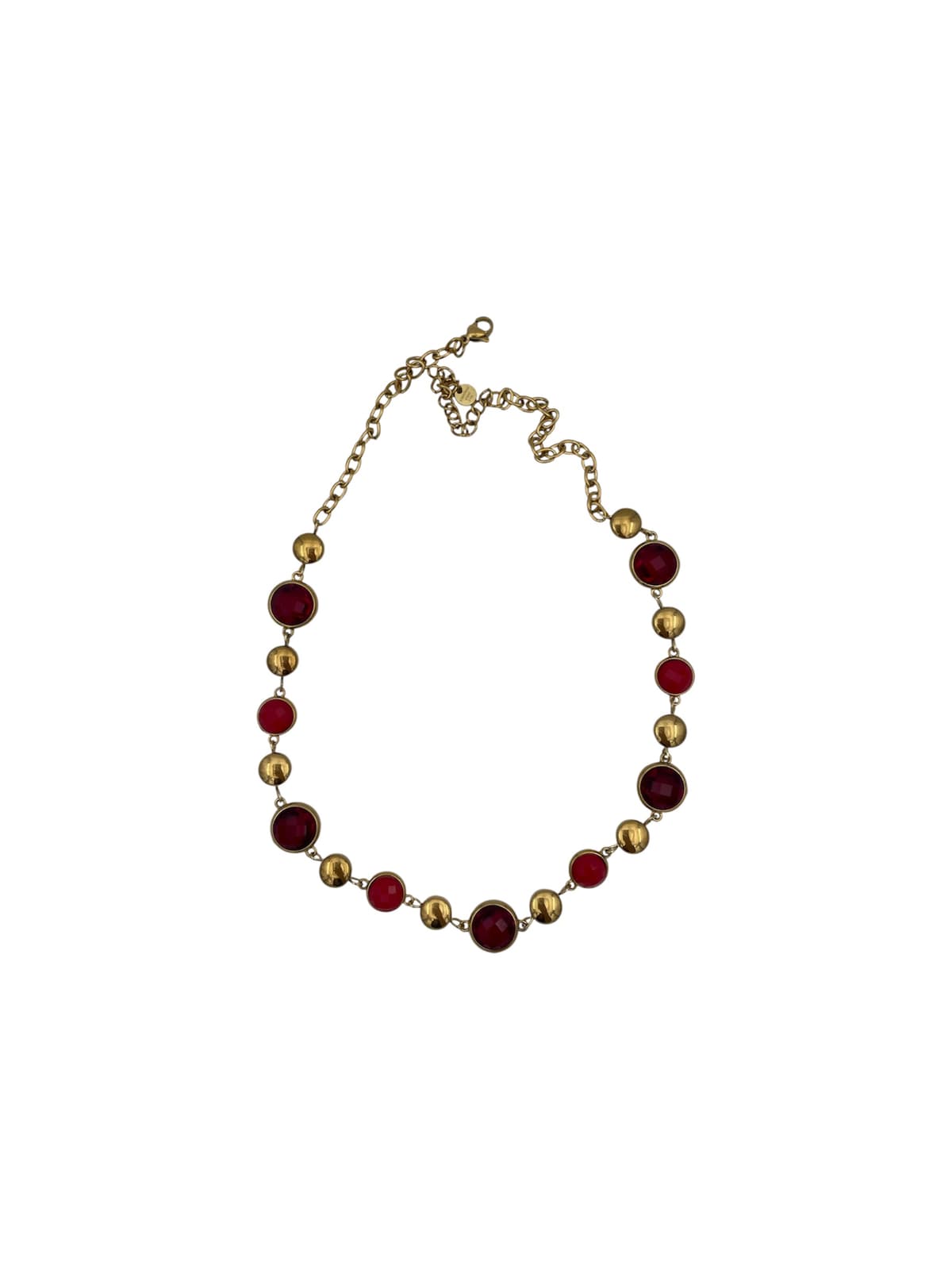 Collana pietre colorate gold - 2