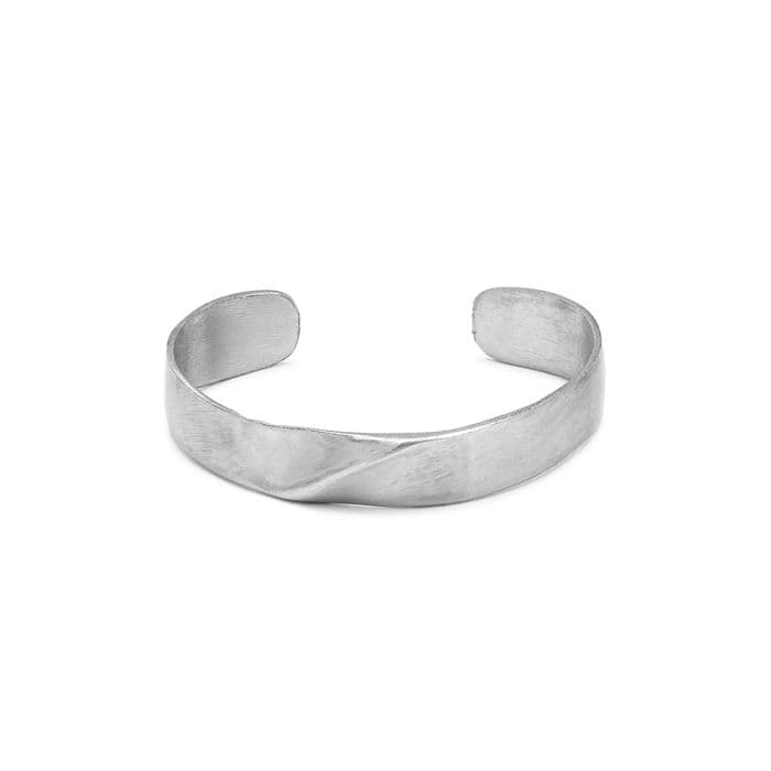 Bracciale fascia martellato 1cm - 1