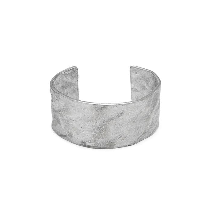 Bracciale fascia martellato 3cm - 1