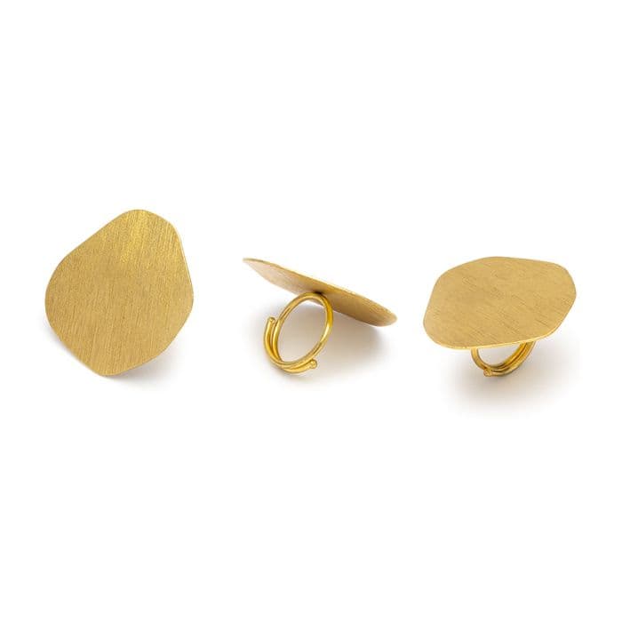 Anello maxi placca - 1