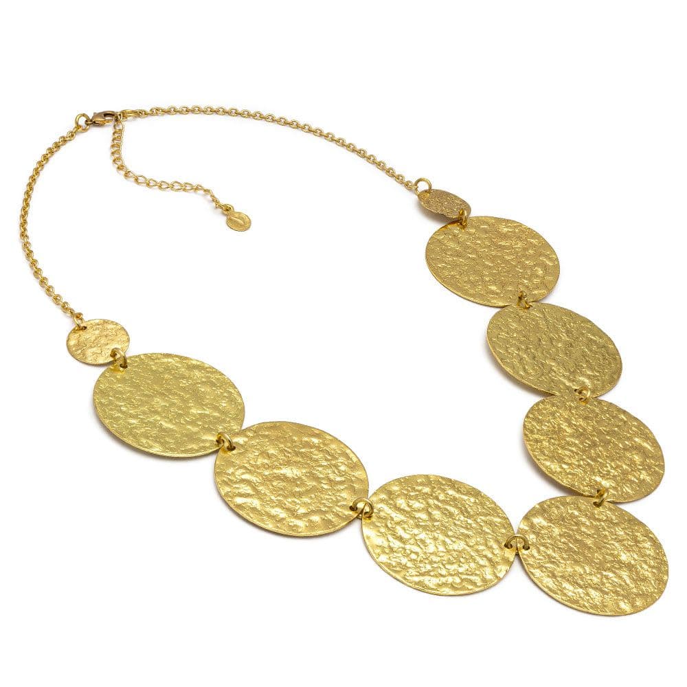 Collana maxi placche raw - 1