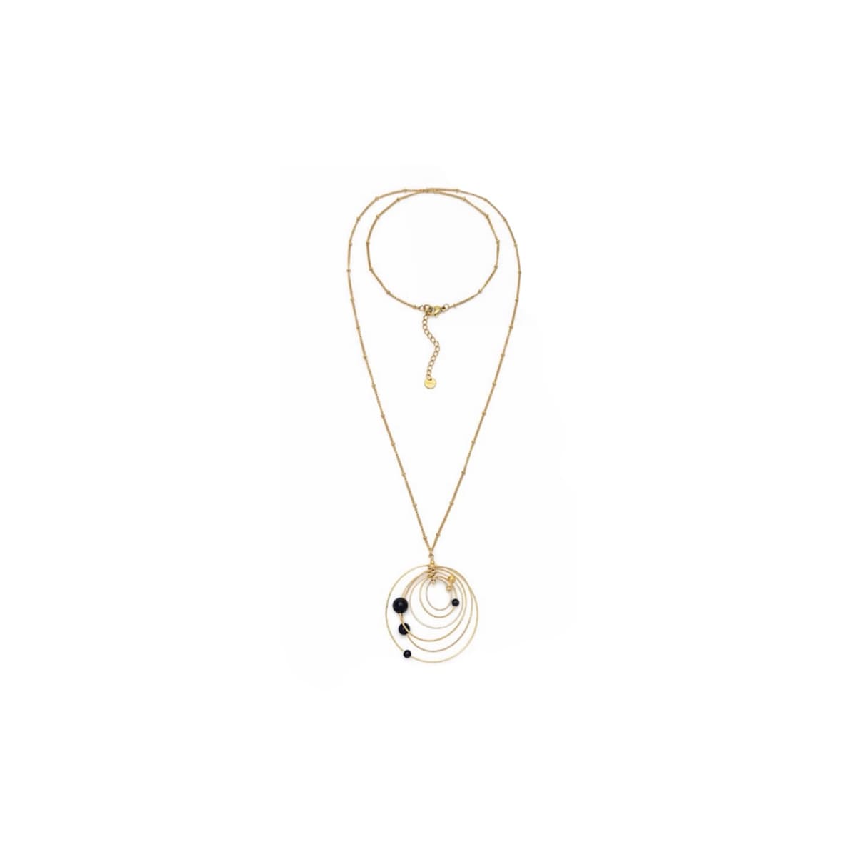 Collana lunga con pendente - 1