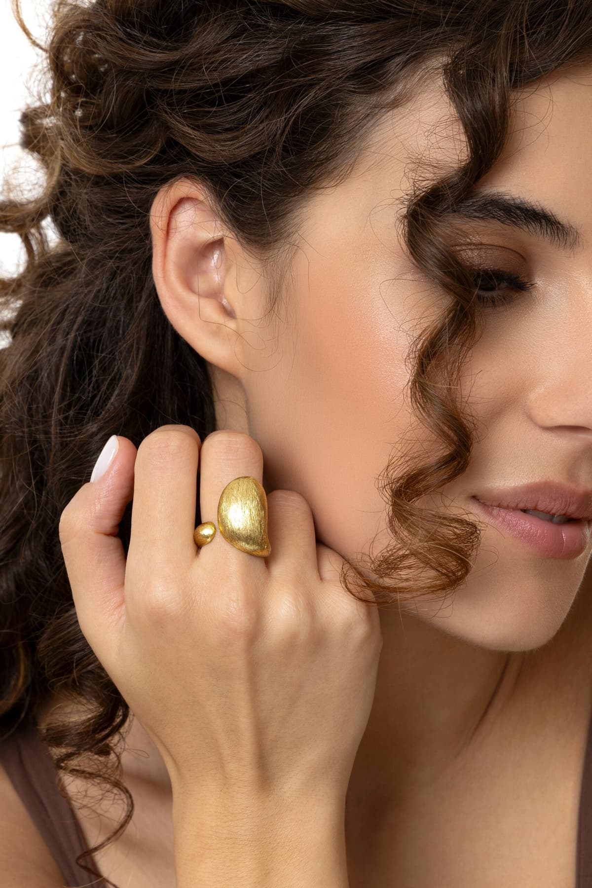 Anello bold goccia - 2