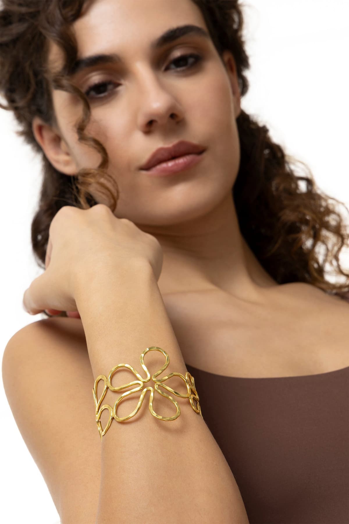 Bracciale fascia fiori - 2