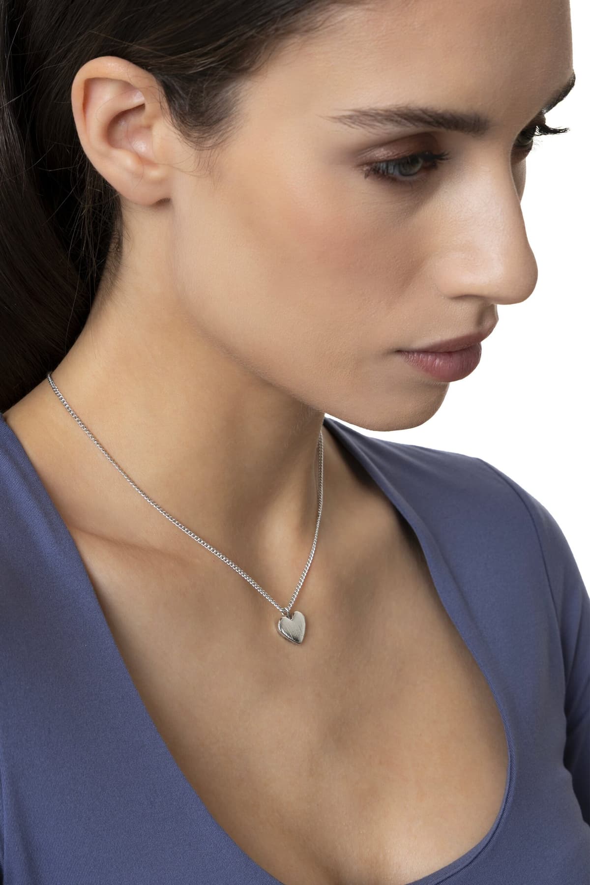 Collana cuore liscio - 2