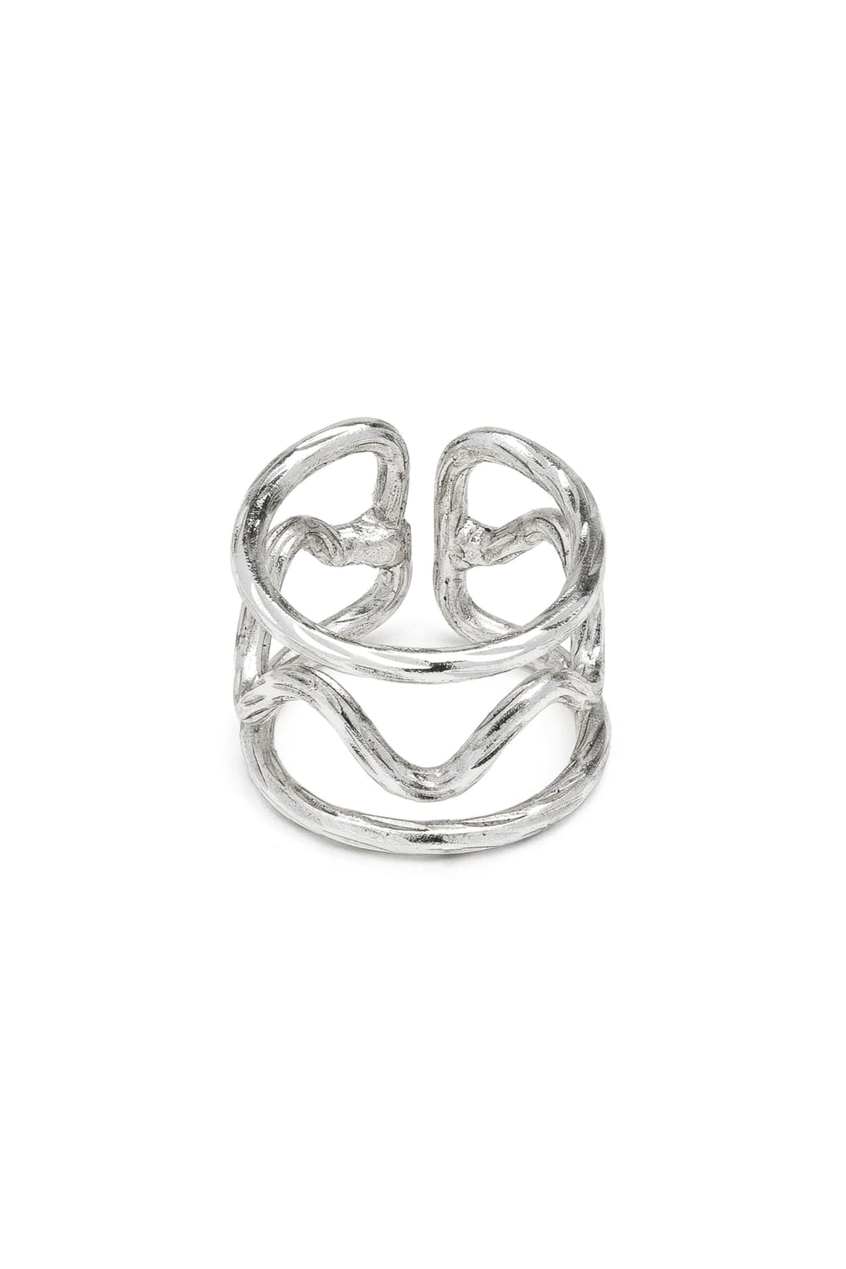 Anello design onda - 1