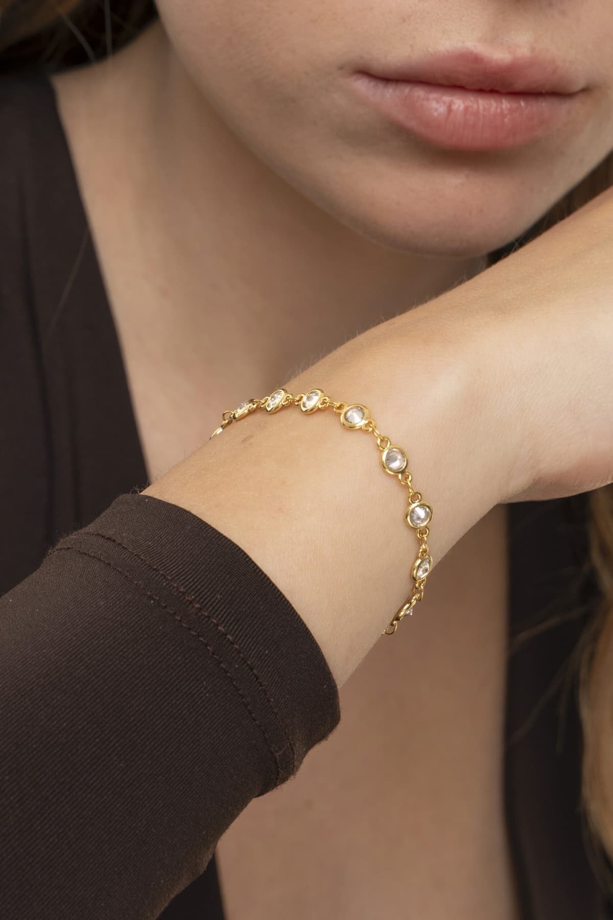 Bracciale catena punti luce - 2