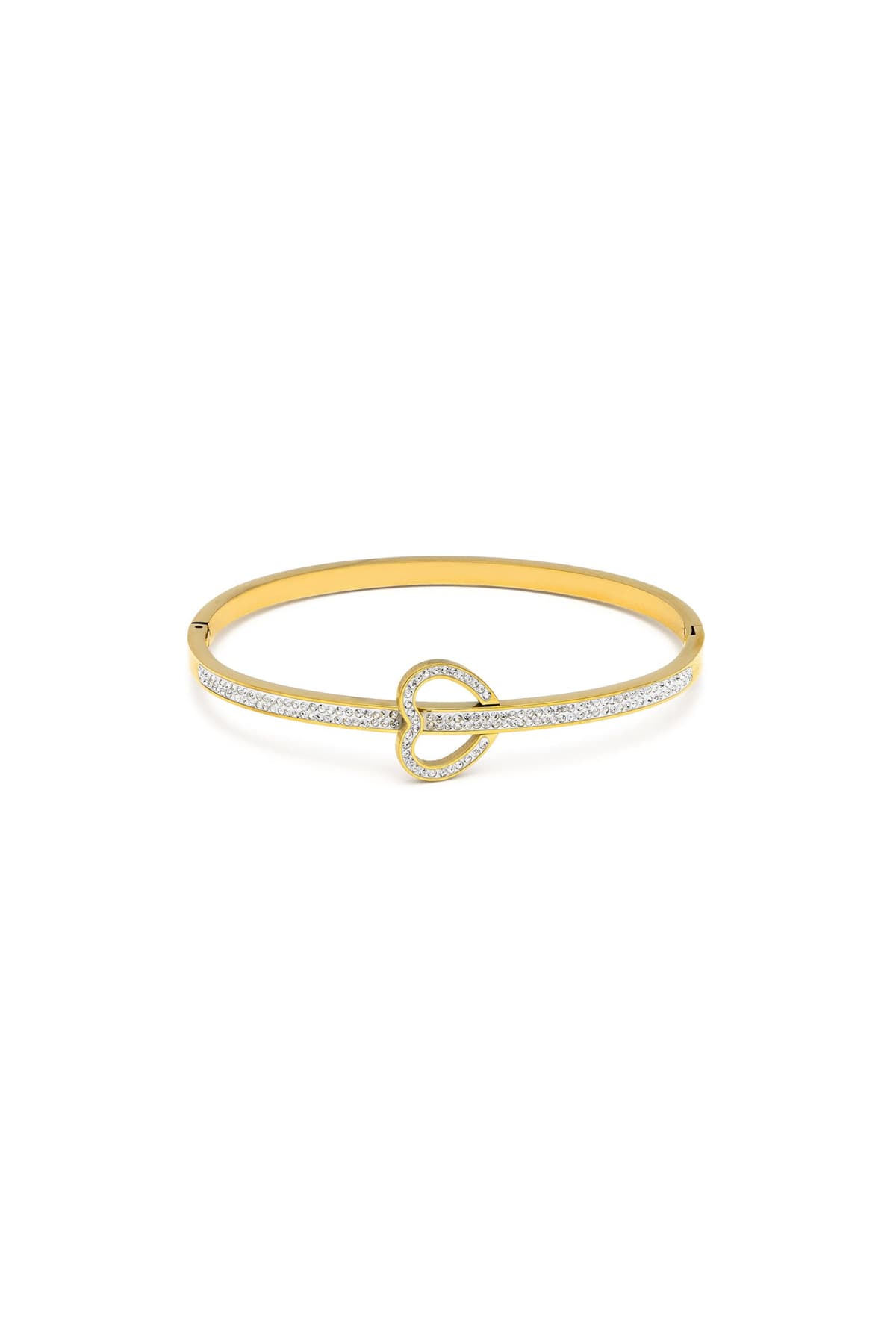 Bangle pavé cuore - 1