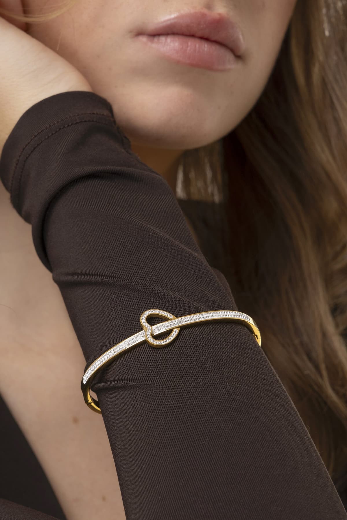 Bangle pavé cuore - 2