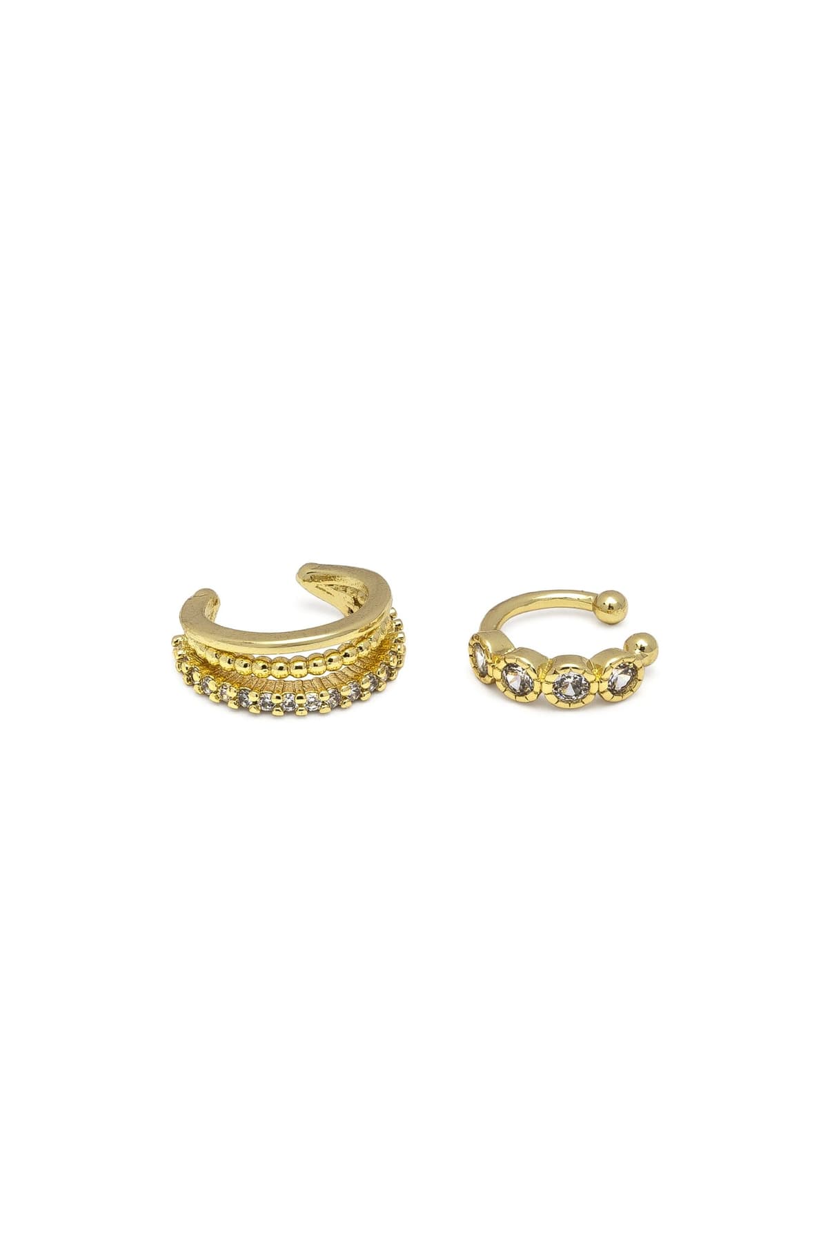 Set 2 ear cuff pavé sparkling - 1