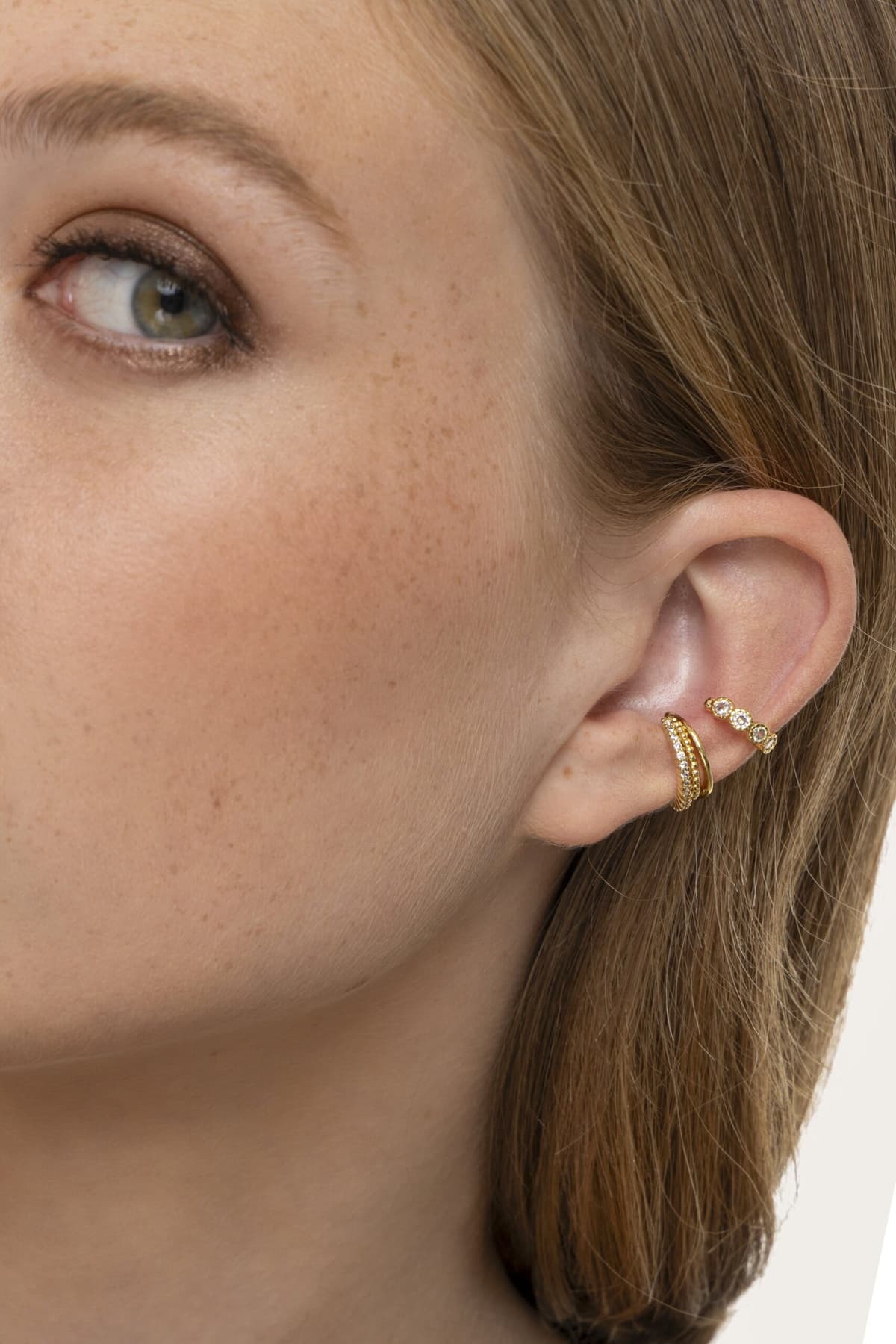 Set 2 ear cuff pavé sparkling - 2