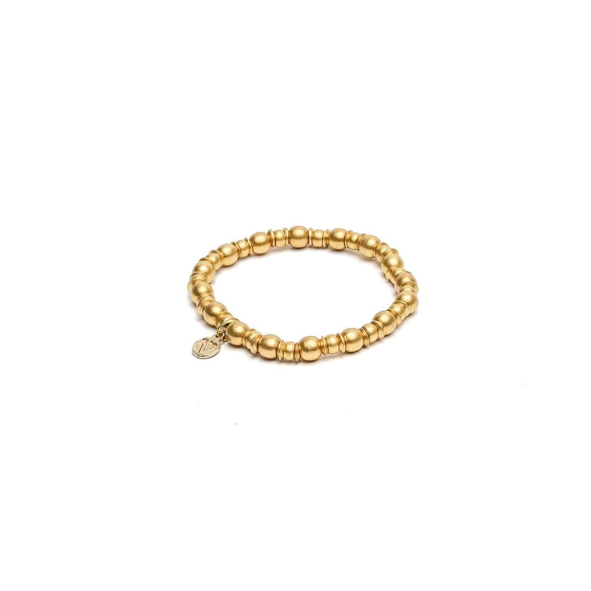 Bracciale elastico sfere mix - 1