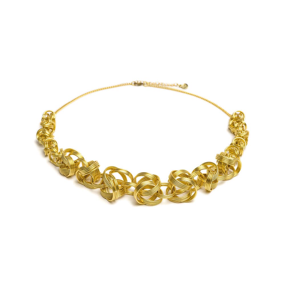Collana corta matassa big - 1