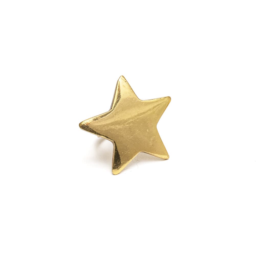 Anello stella liscia - 1